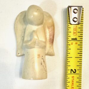 Angel praying with ruler