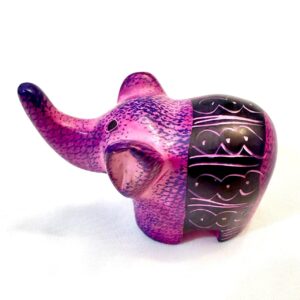 Hand-Carved Elephant | Large