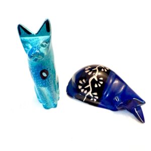 Soapstone cats
