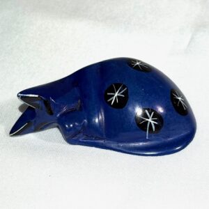 sleeping cat - dark purple